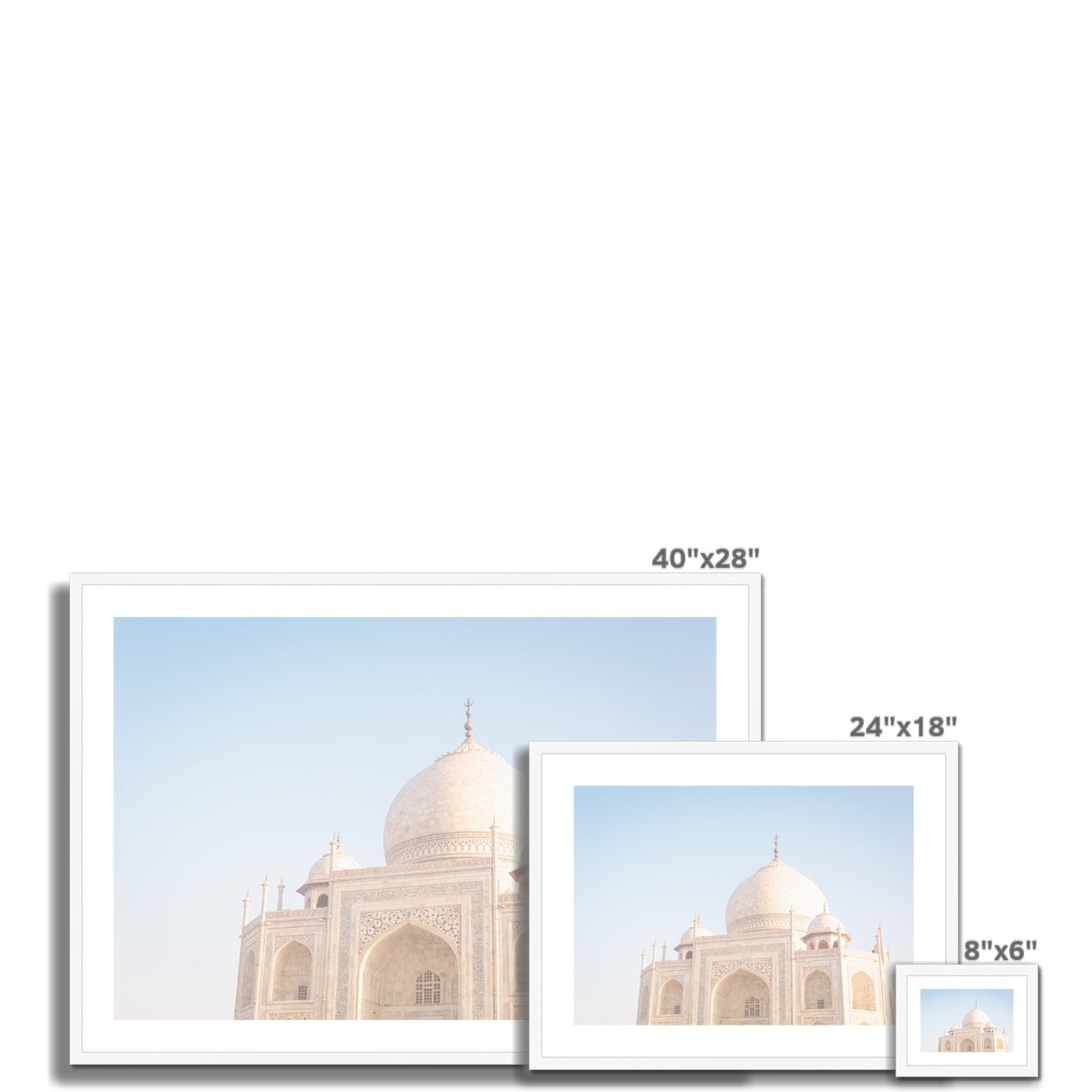 TAJ MAHAL II Framed & Mounted Print