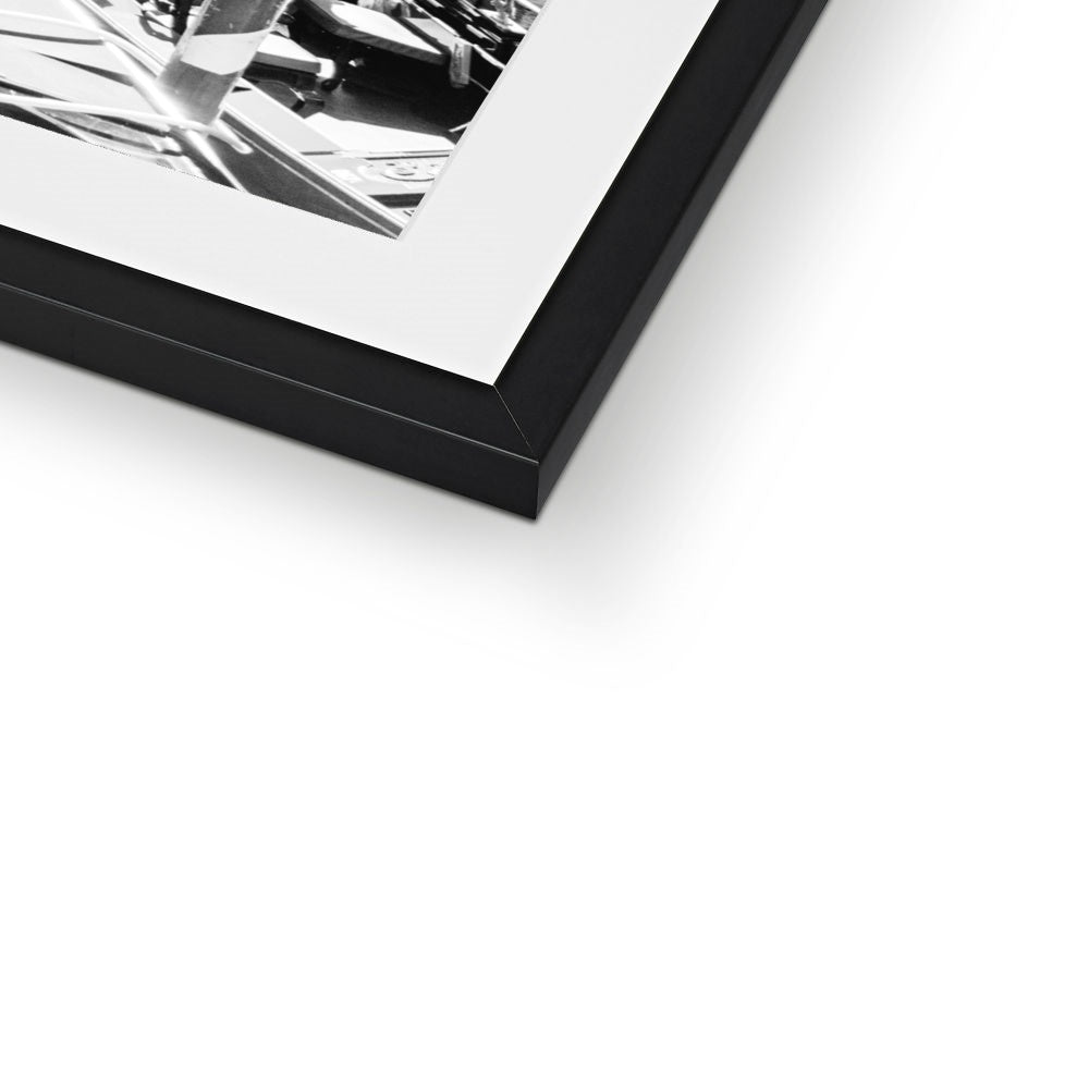 BRIDGE OF SIGHS BW Framed & Mounted Print