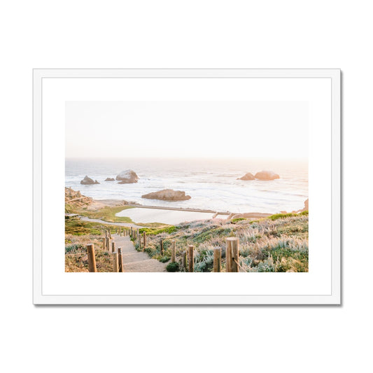 SUTRO BATHS III Framed & Mounted Print