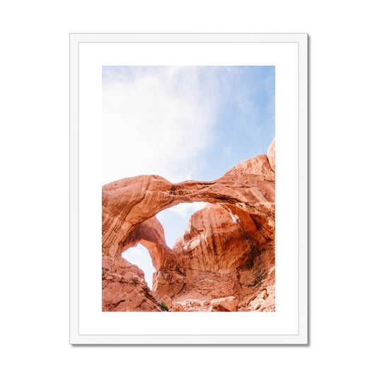 DOUBLE ARCHES II Framed & Mounted Print