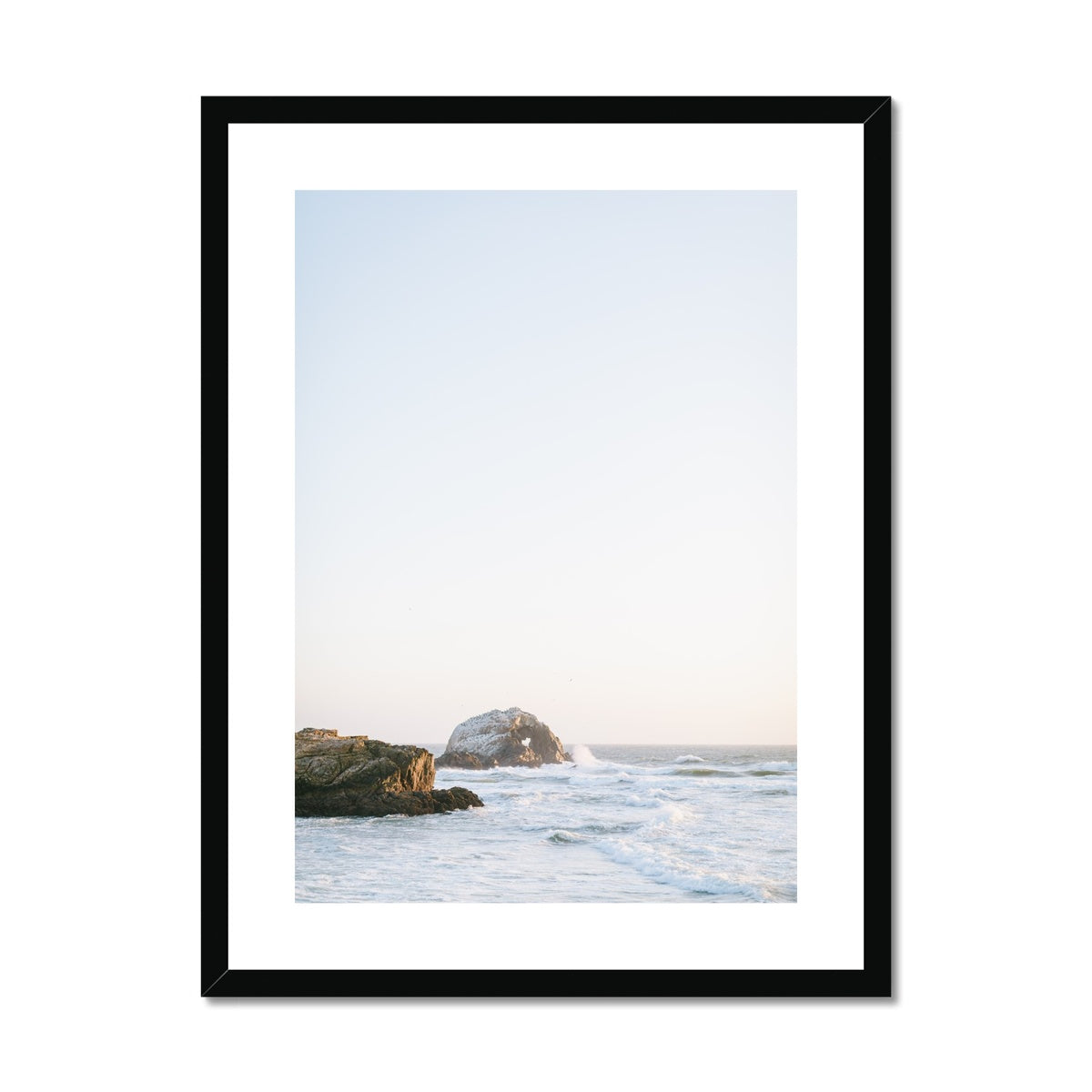 HEART ROCK Framed & Mounted Print