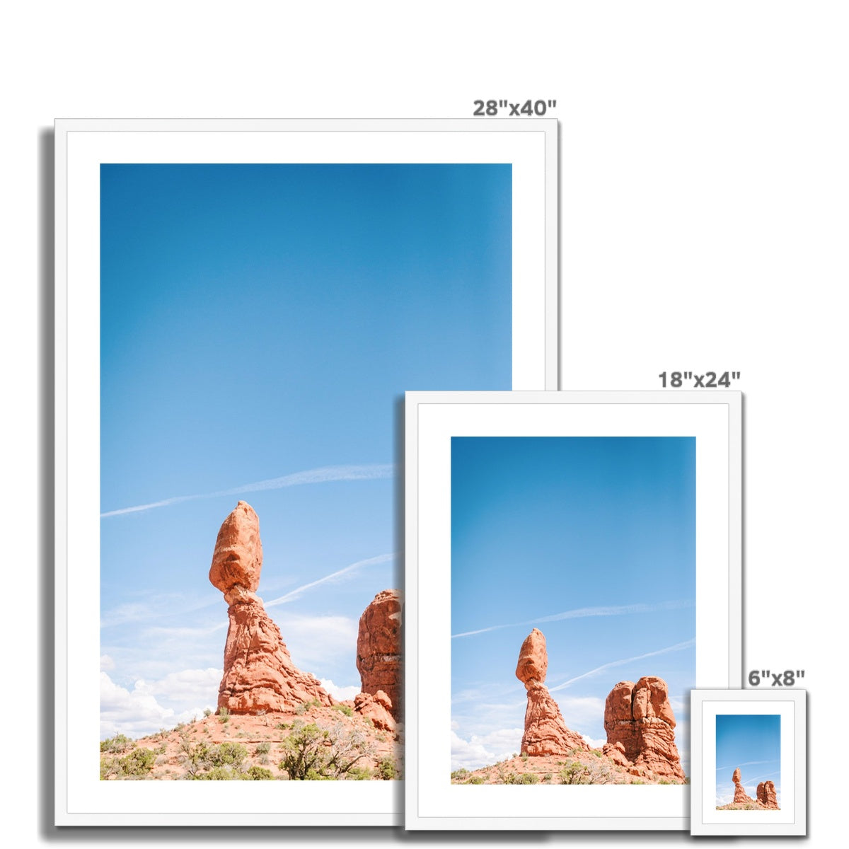 ARCHES NATIONAL PARK II Framed & Mounted Print