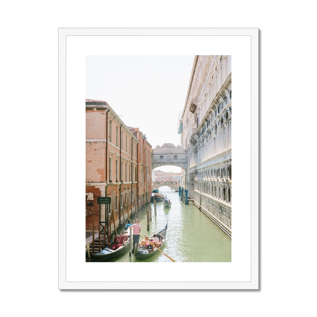 BRIDGE OF SIGHS II Framed & Mounted Print