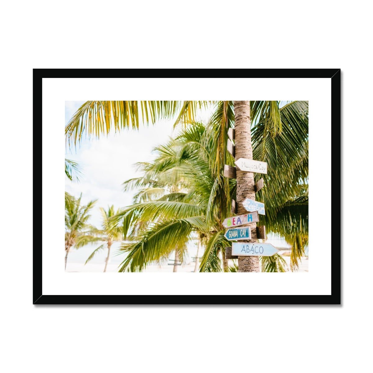 WAY TO PARADISE Framed & Mounted Print
