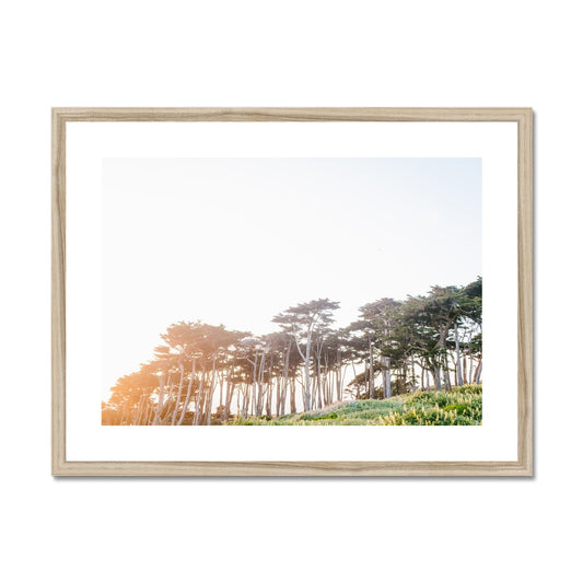 LANDS END Framed & Mounted Print