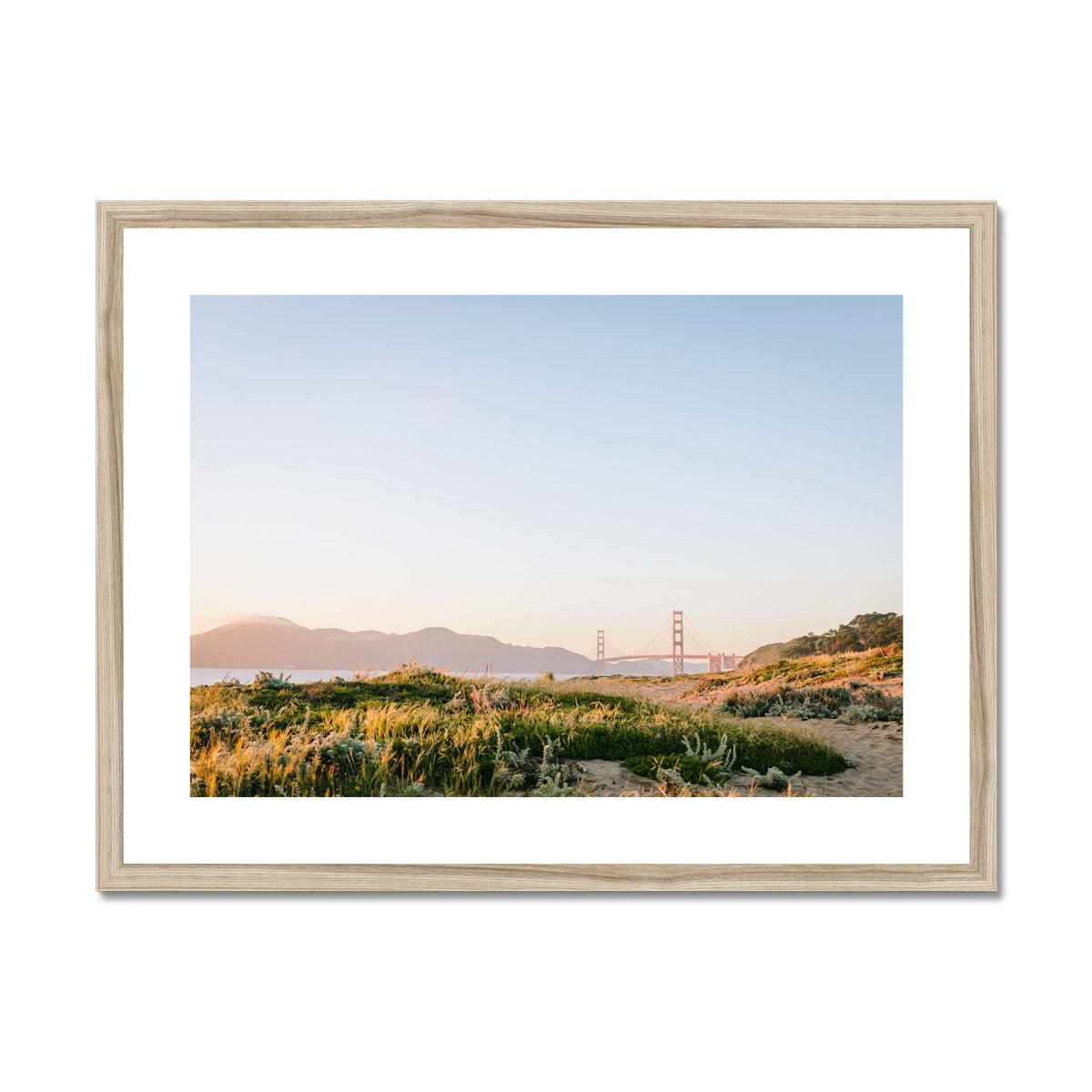 BAKER BEACH Framed & Mounted Print