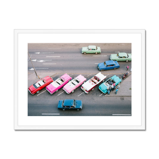 HAVANA STREET SCENE II Framed & Mounted Print