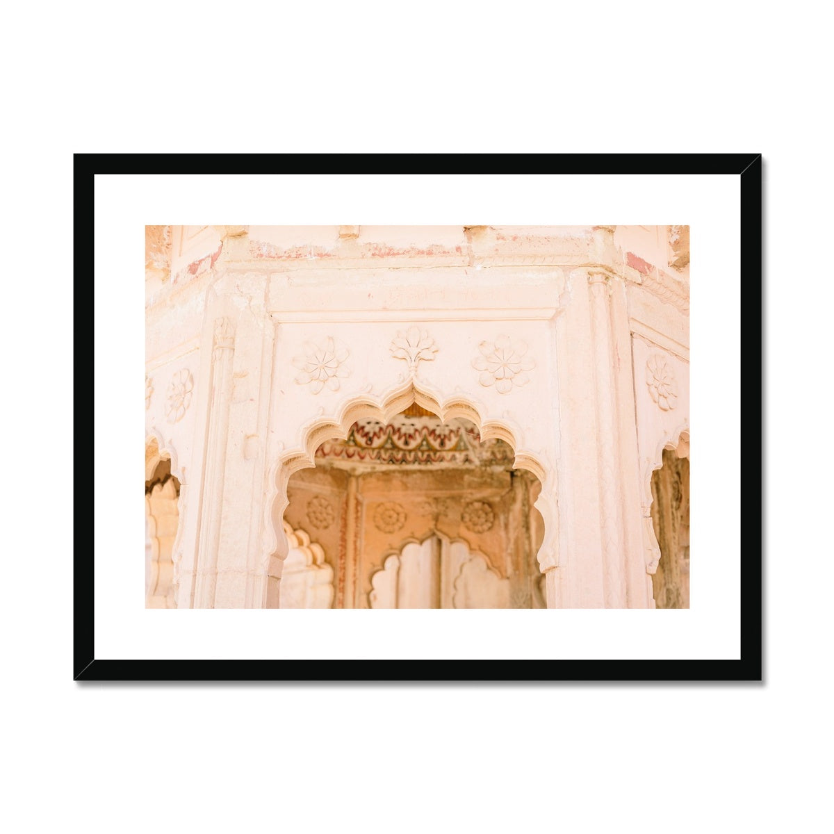 ARCHITECTURE OF INDIA Framed & Mounted Print