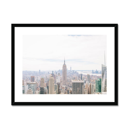 NEW YORK CITY Framed & Mounted Print