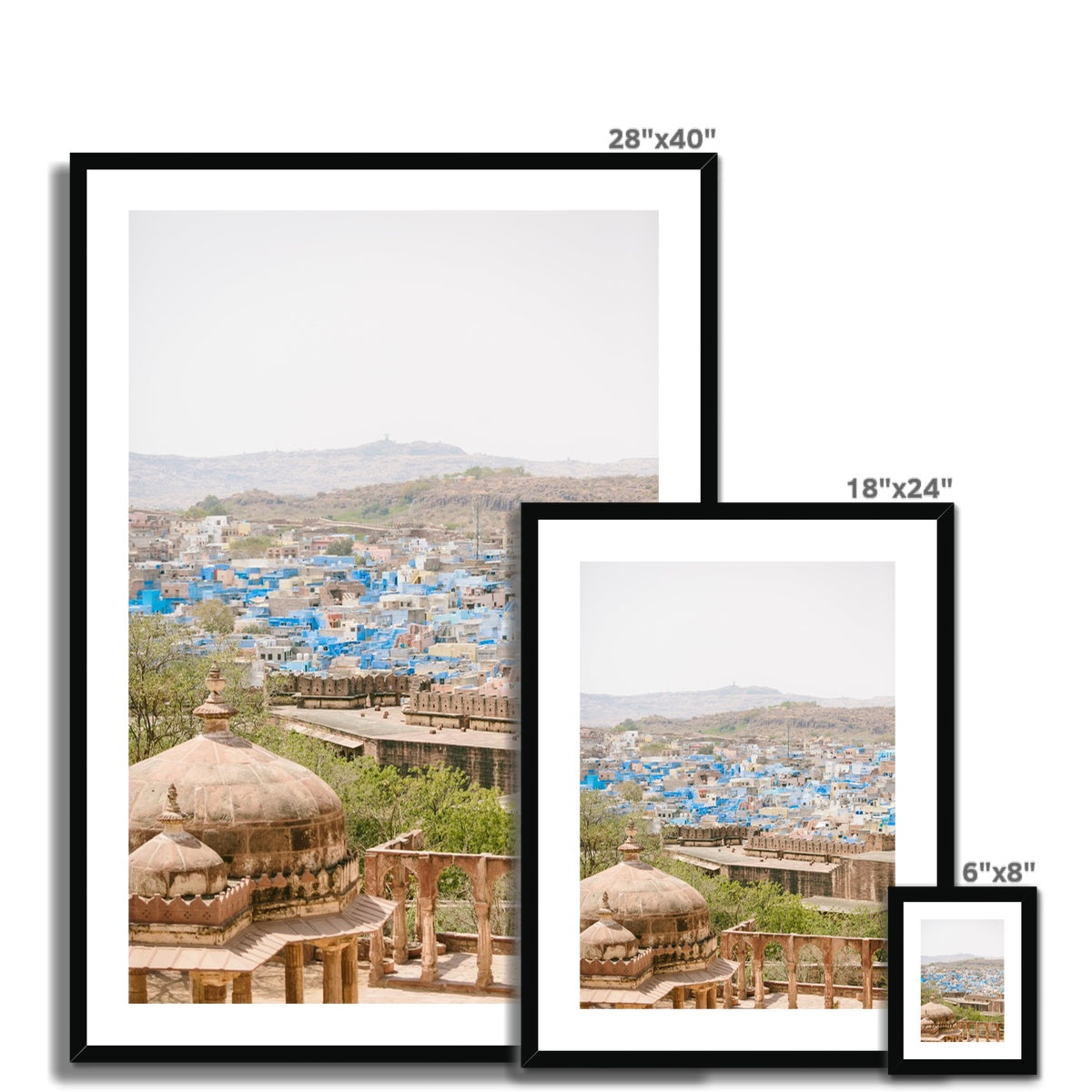 JODHPUR Framed & Mounted Print