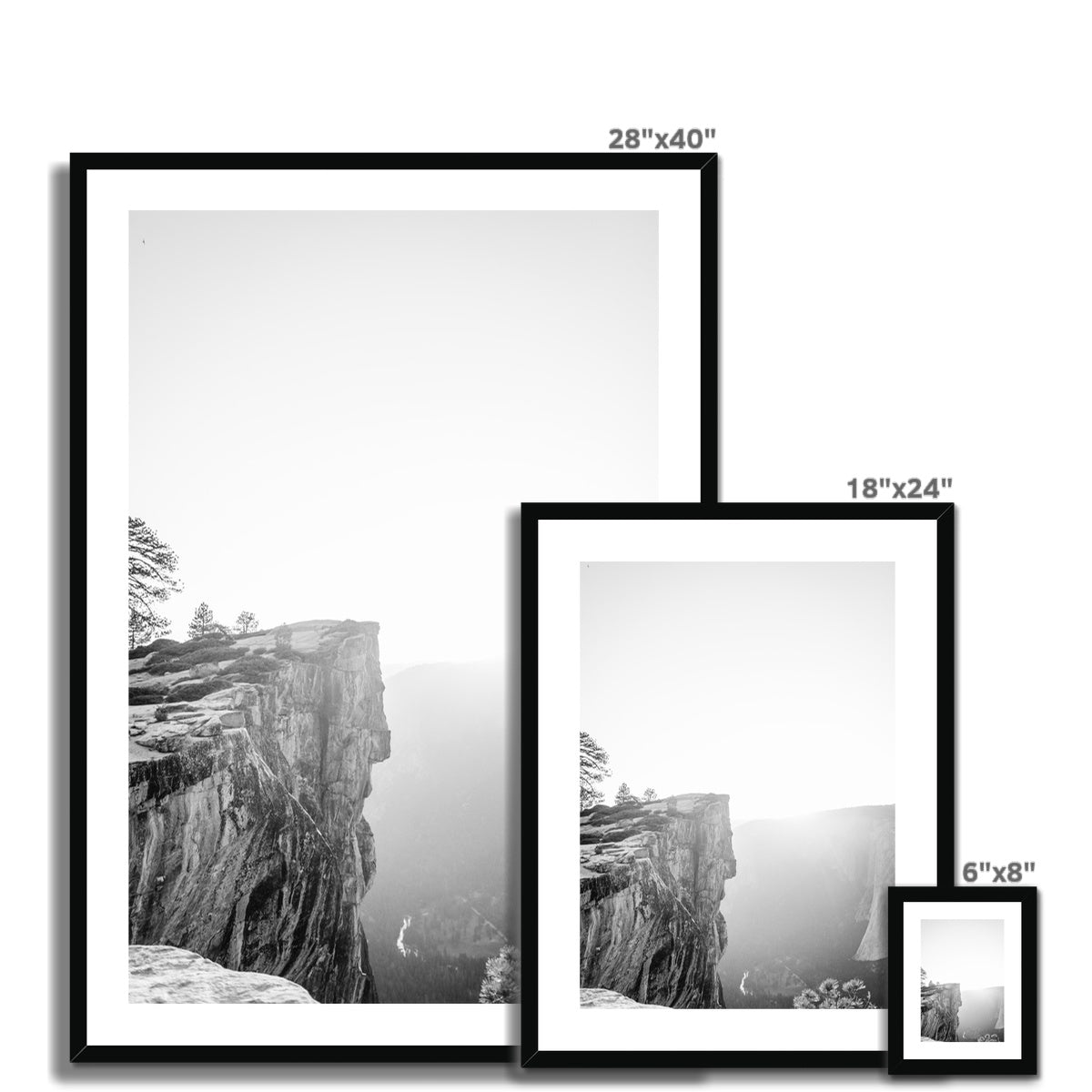 TAFT POINT BW Framed & Mounted Print