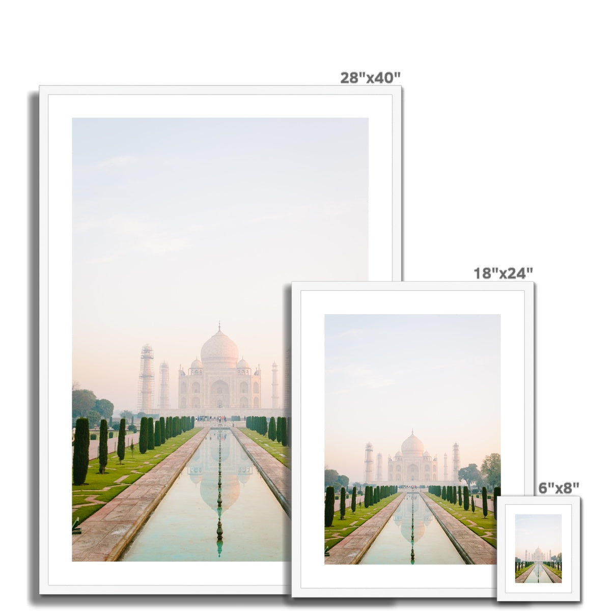 TAJ MAHAL III Framed & Mounted Print