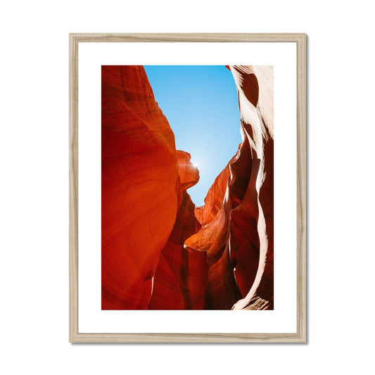 ANTELOPE CANYON II Framed & Mounted Print