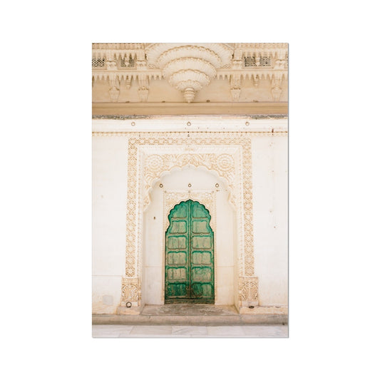 GREEN DOOR Fine Art Print