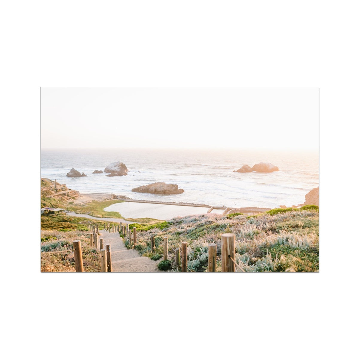 SUTRO BATHS III Fine Art Print