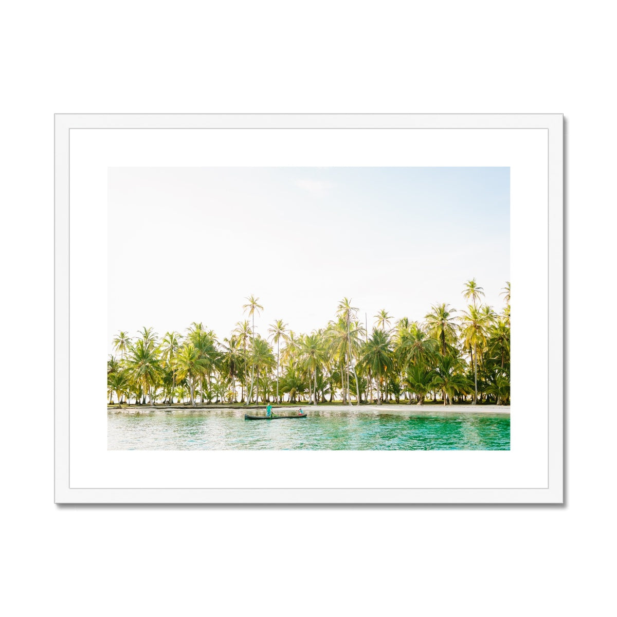 SAN BLAS MORNING Framed & Mounted Print