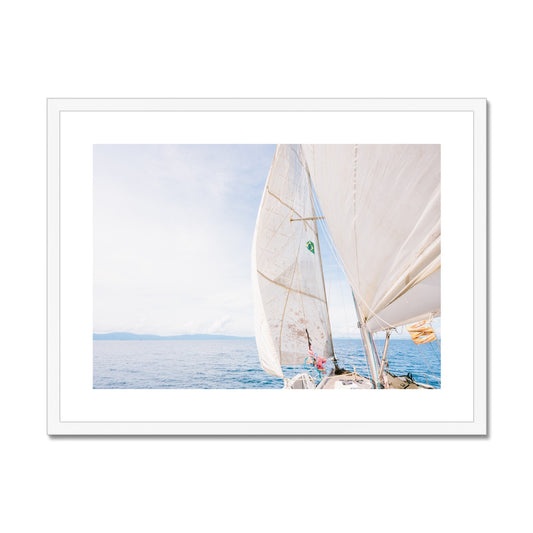 SAIL Framed & Mounted Print