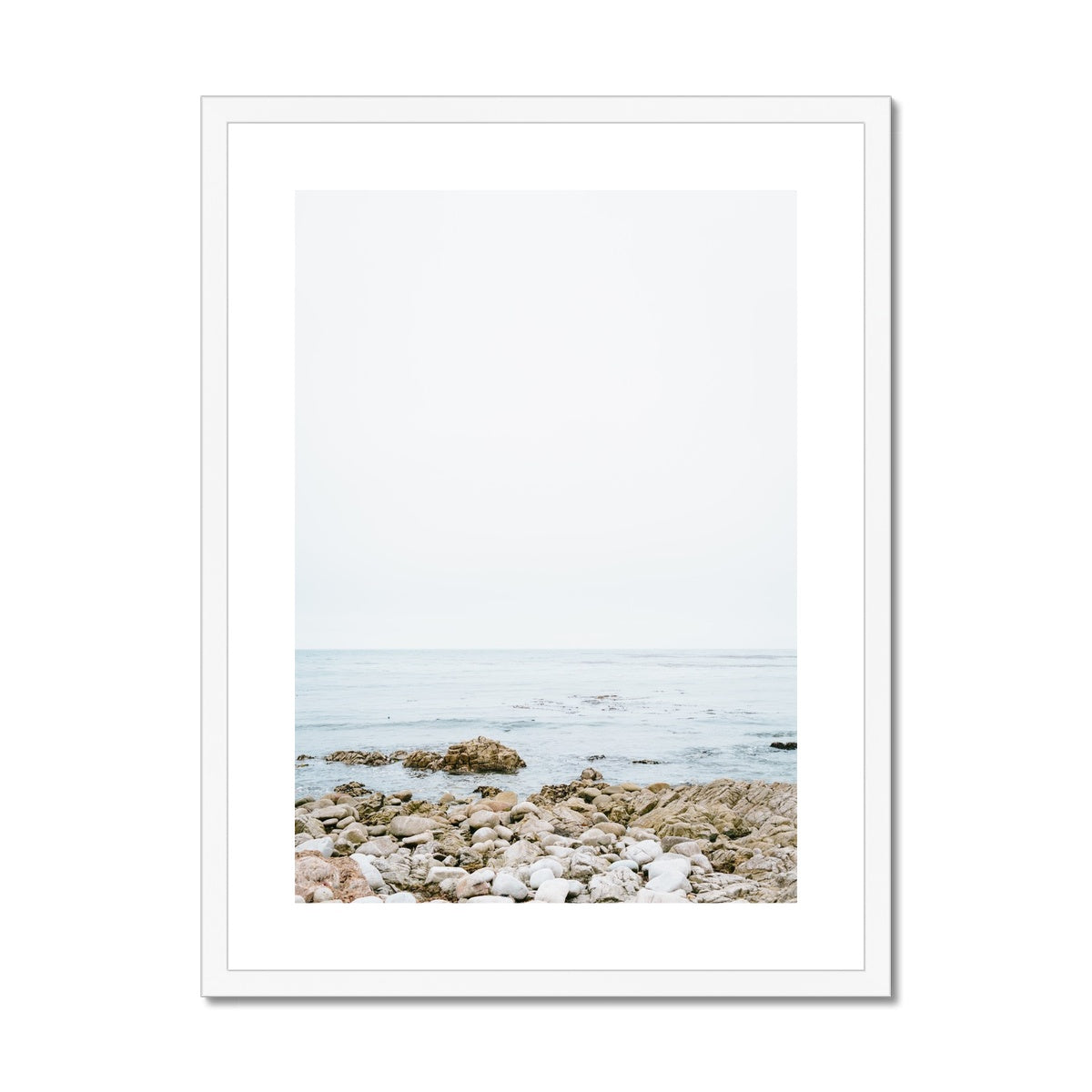 CARMEL Framed & Mounted Print