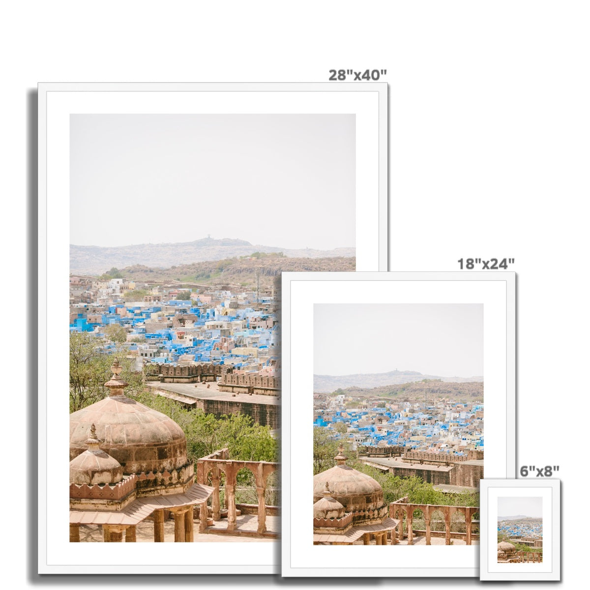 JODHPUR Framed & Mounted Print