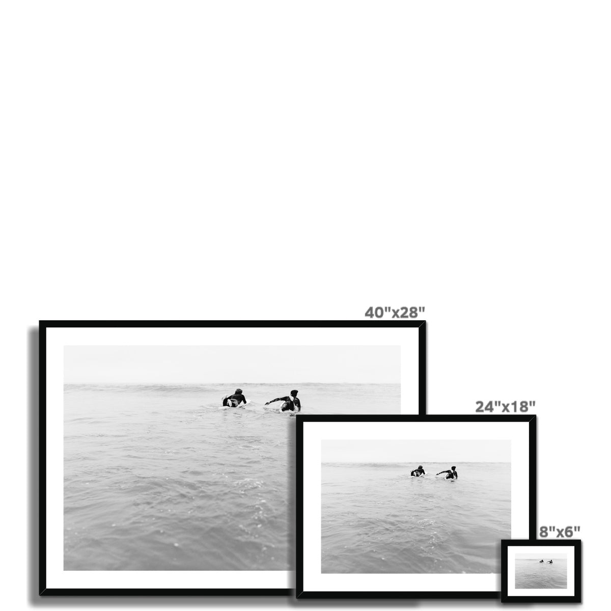 SURF IV Framed & Mounted Print