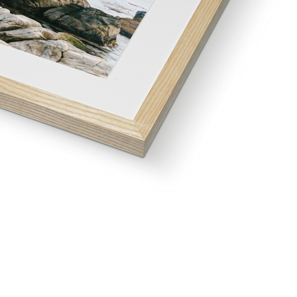 PEBBLE BEACH II Framed & Mounted Print