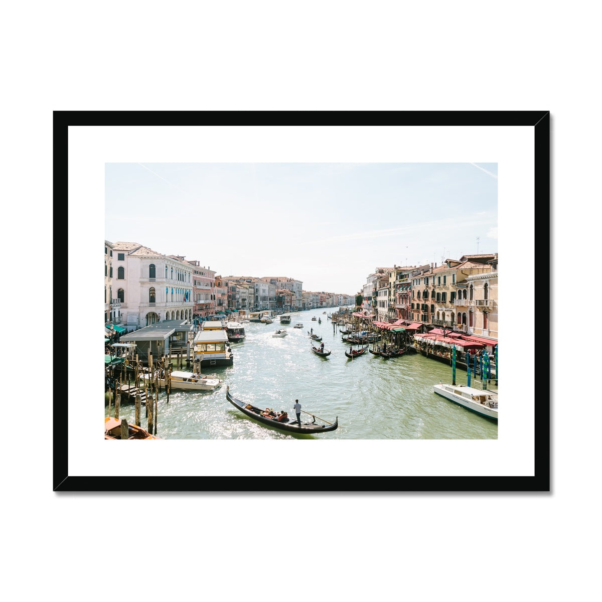 GRAND CANAL Framed & Mounted Print