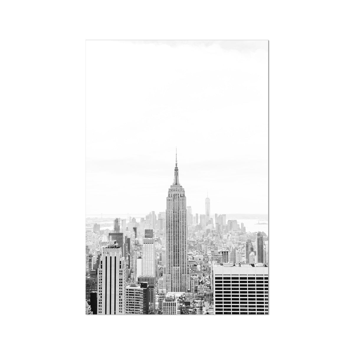 EMPIRE STATE BUILDING BW Fine Art Print